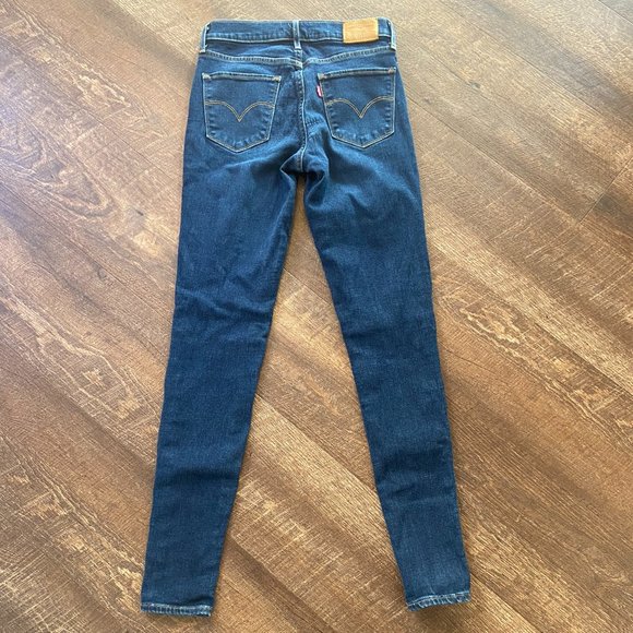 Levi's 720 High Rise Super Skinny - Size 24 - Picture 3 of 8
